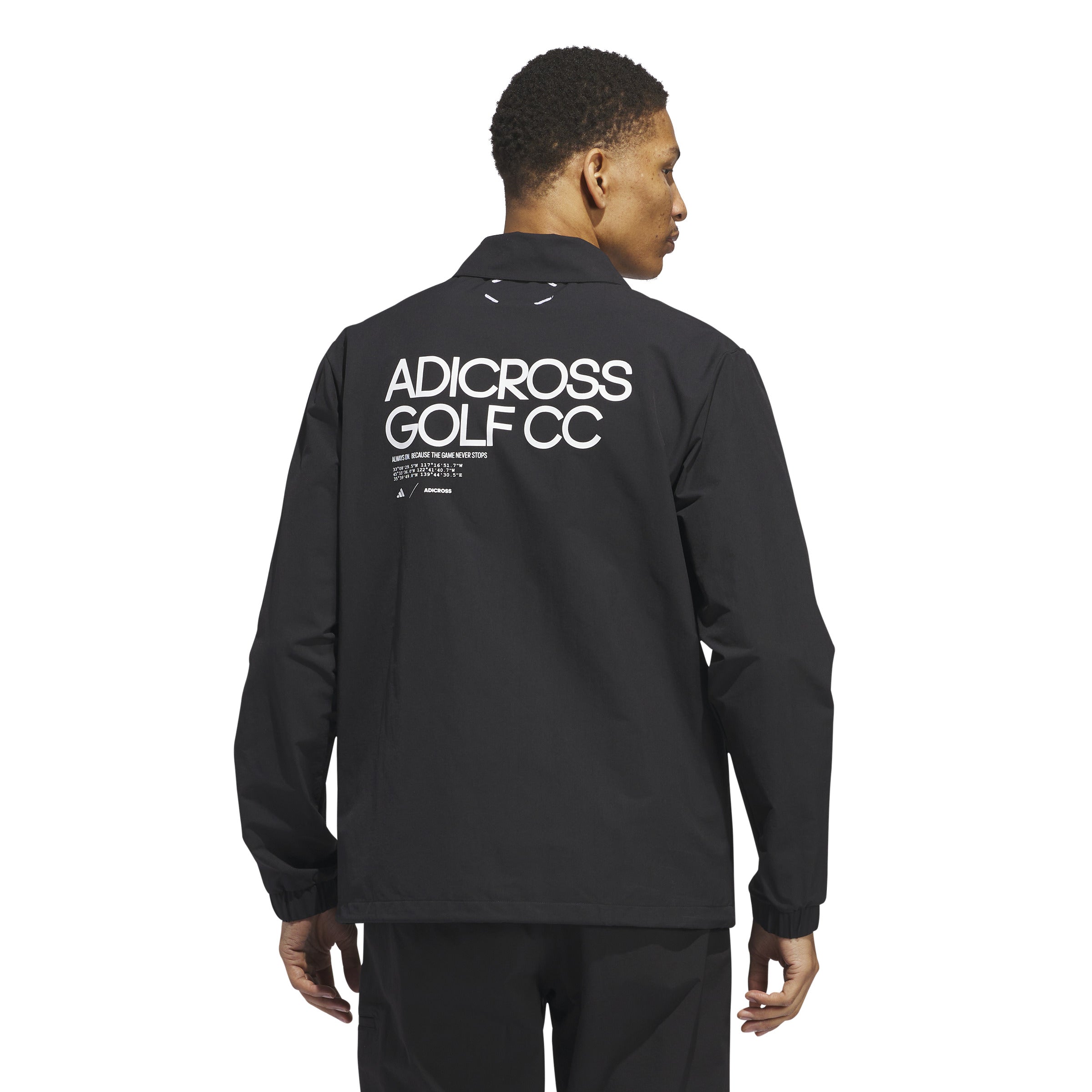 adidas Adicross Coaches Jacket - Black SS24