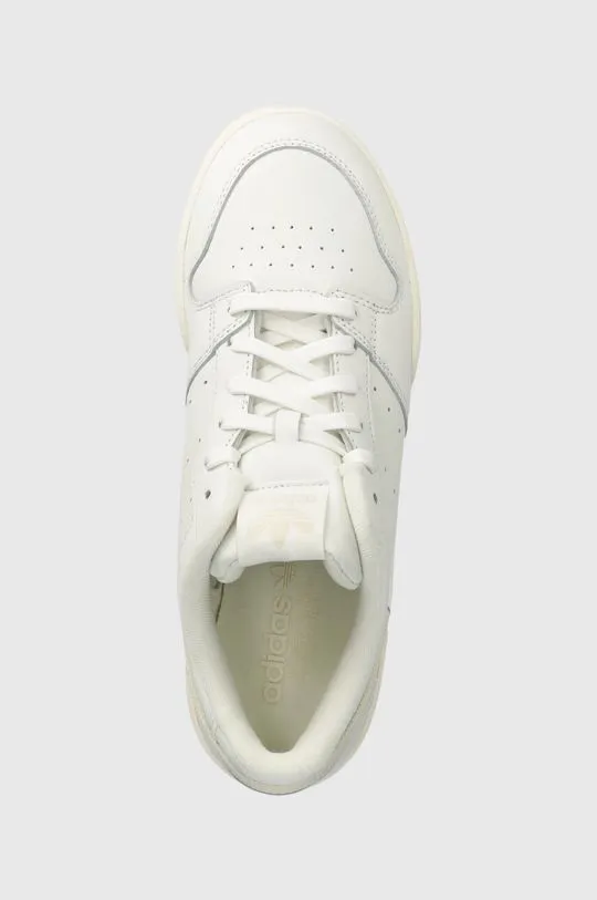 adidas Originals leather sneakers Team Court 2 white color ID3409