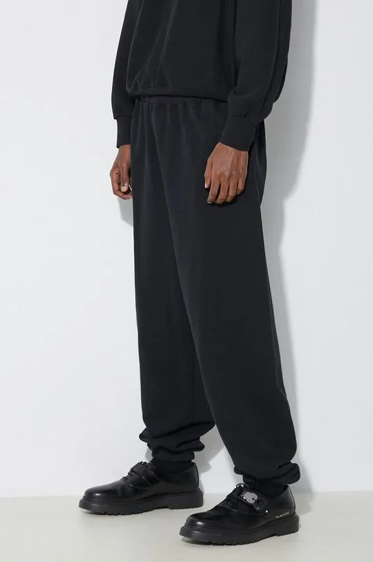 Aries cotton joggers Premium Temple Sweatpant black color COAR30000