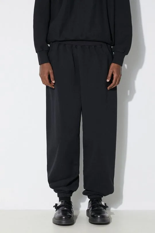 Aries cotton joggers Premium Temple Sweatpant black color COAR30000