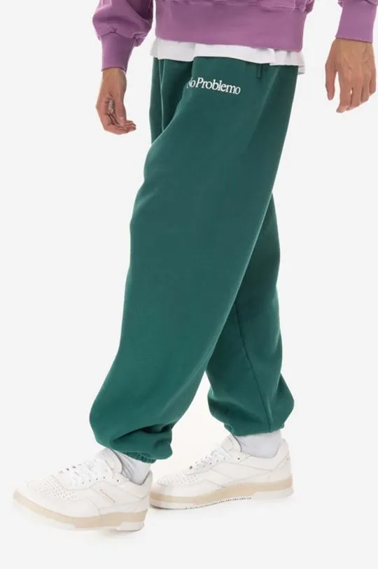 Aries joggers green color Aries Mini Problemo Sweatpant AR30009 ALPLINE GREEN