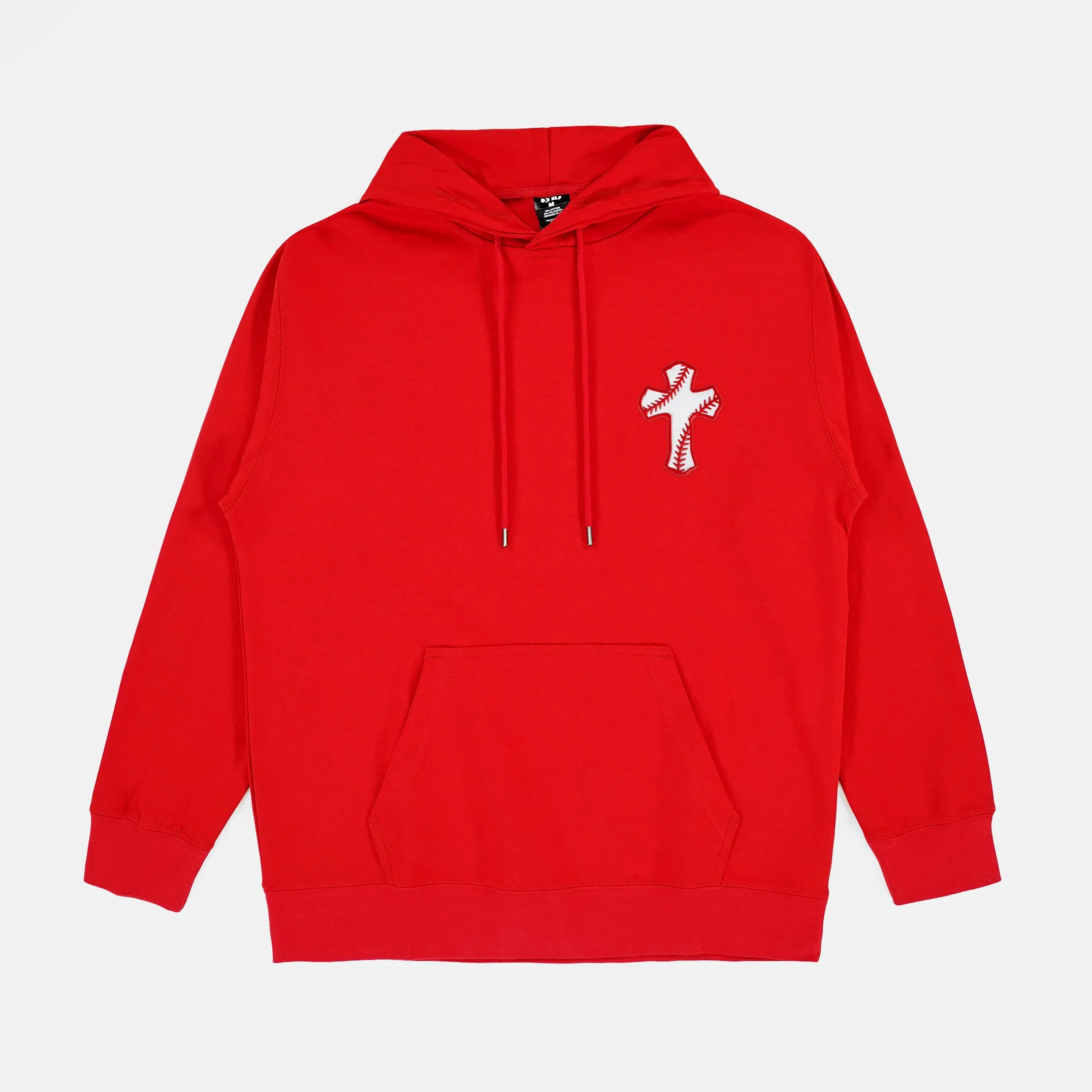 Baseball Cross Patch Hoodie