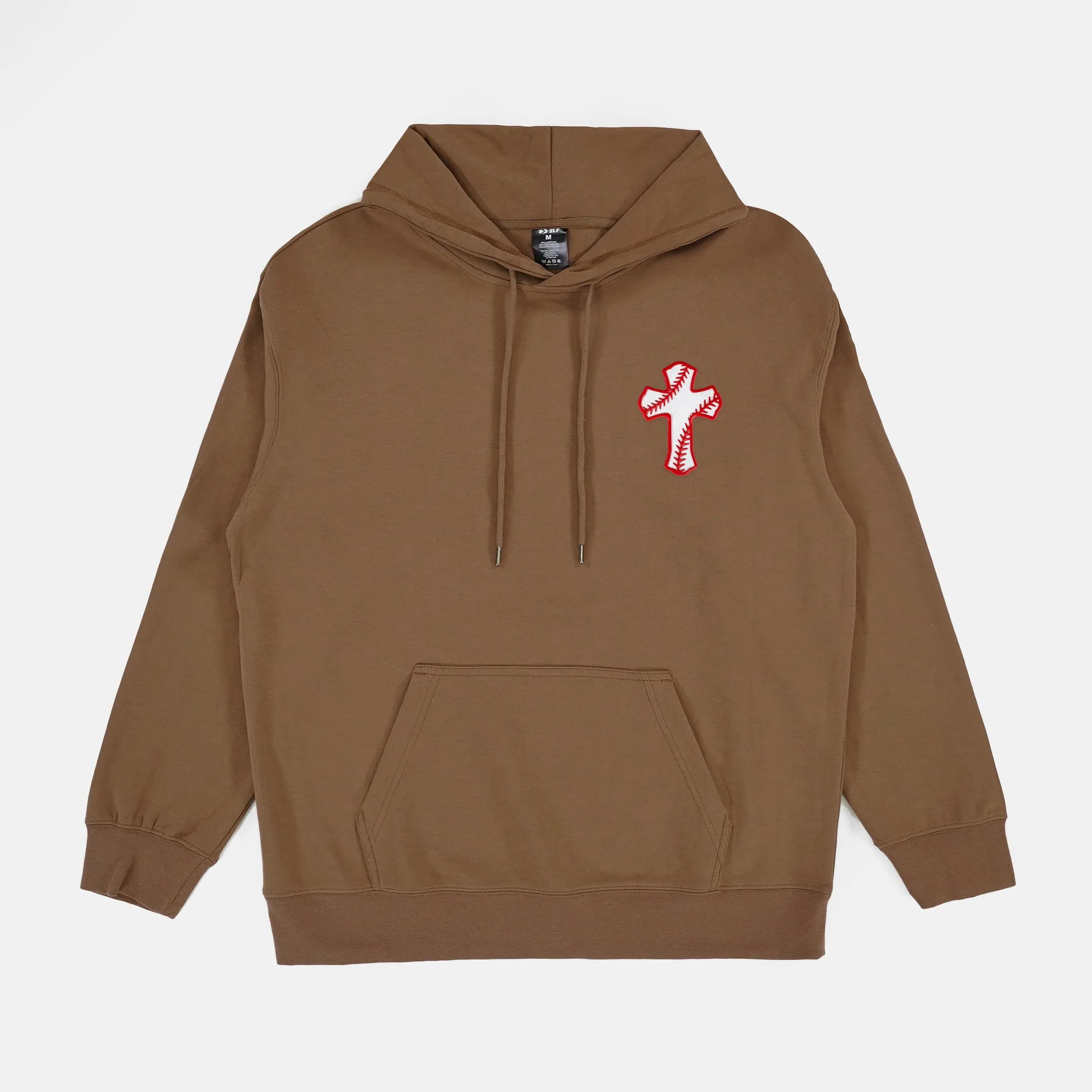 Baseball Cross Patch Hoodie