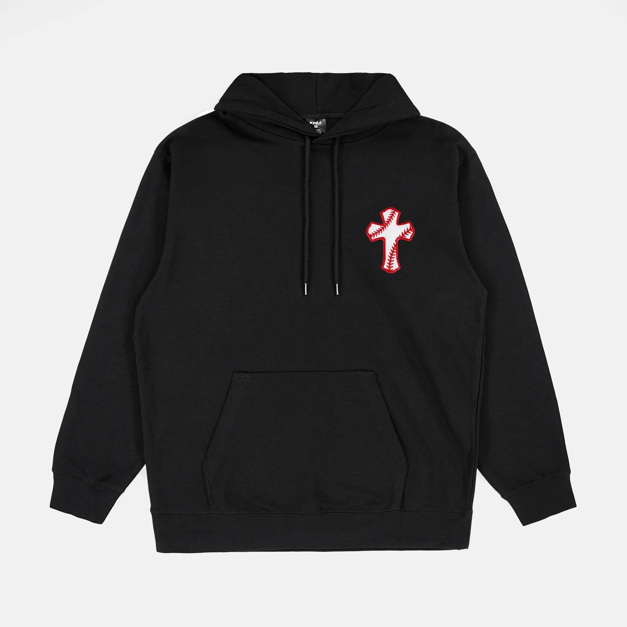 Baseball Cross Patch Hoodie