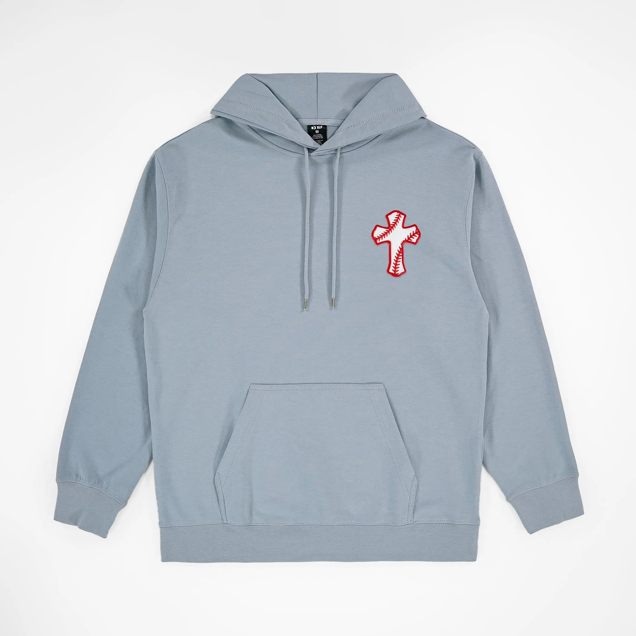 Baseball Cross Patch Hoodie