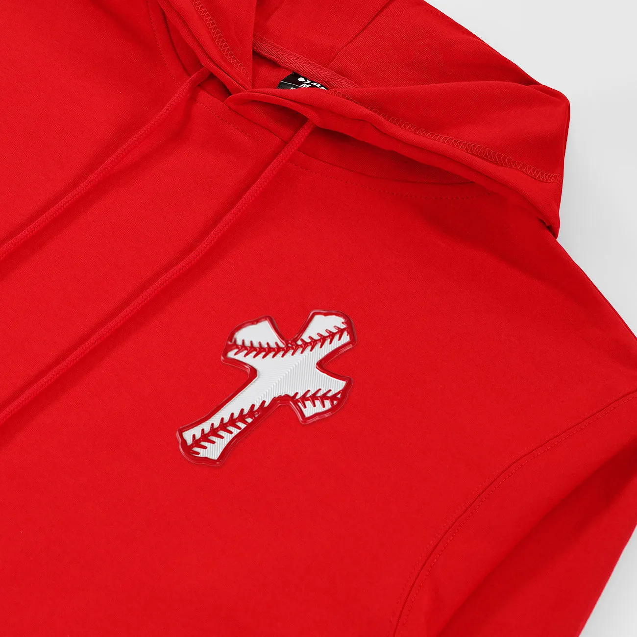 Baseball Cross Patch Hoodie