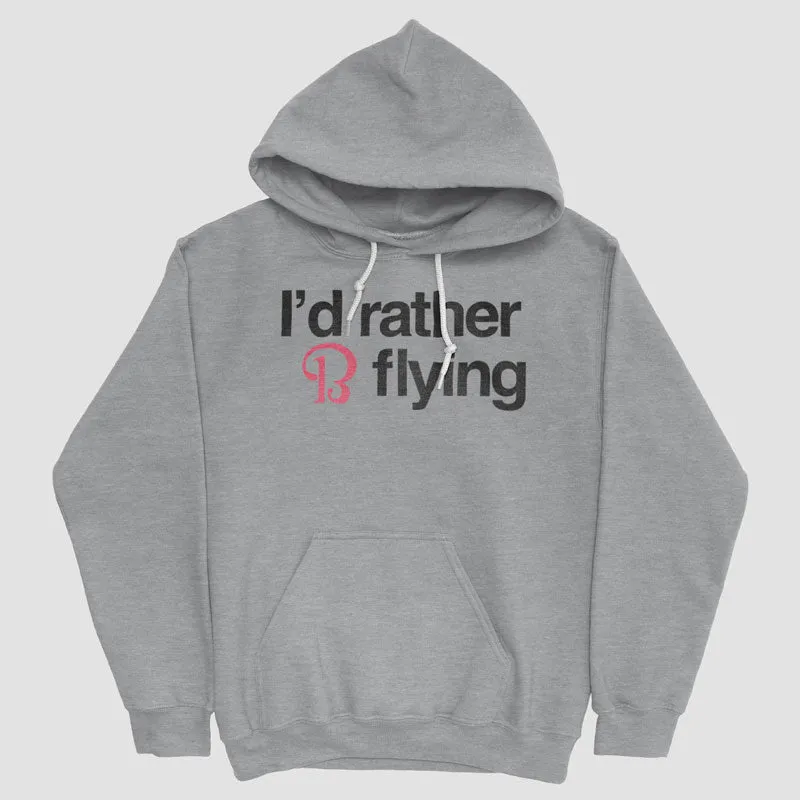 Beechcraft Rather be Flying - Pullover Hoody