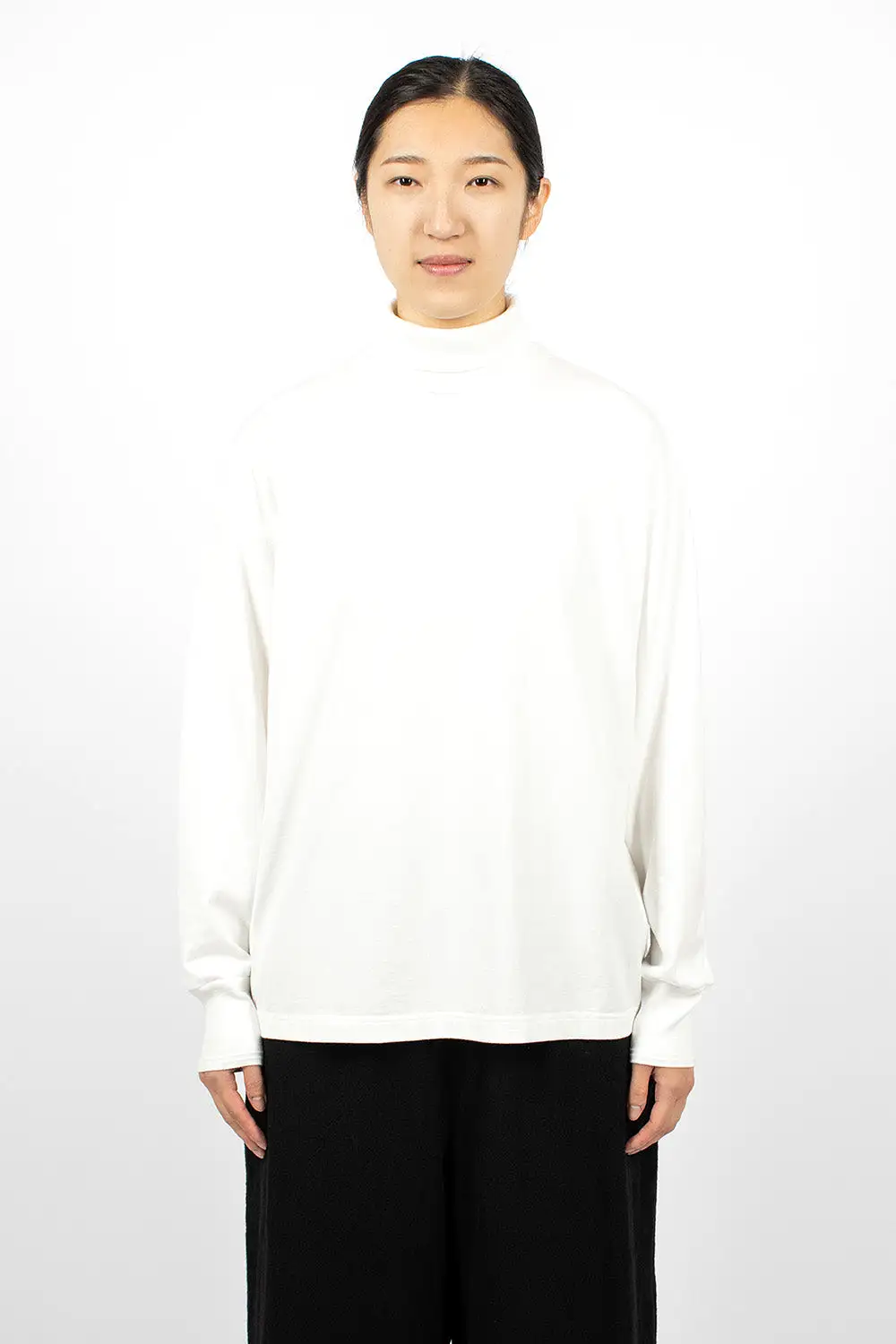 Big Pullover Turtleneck White