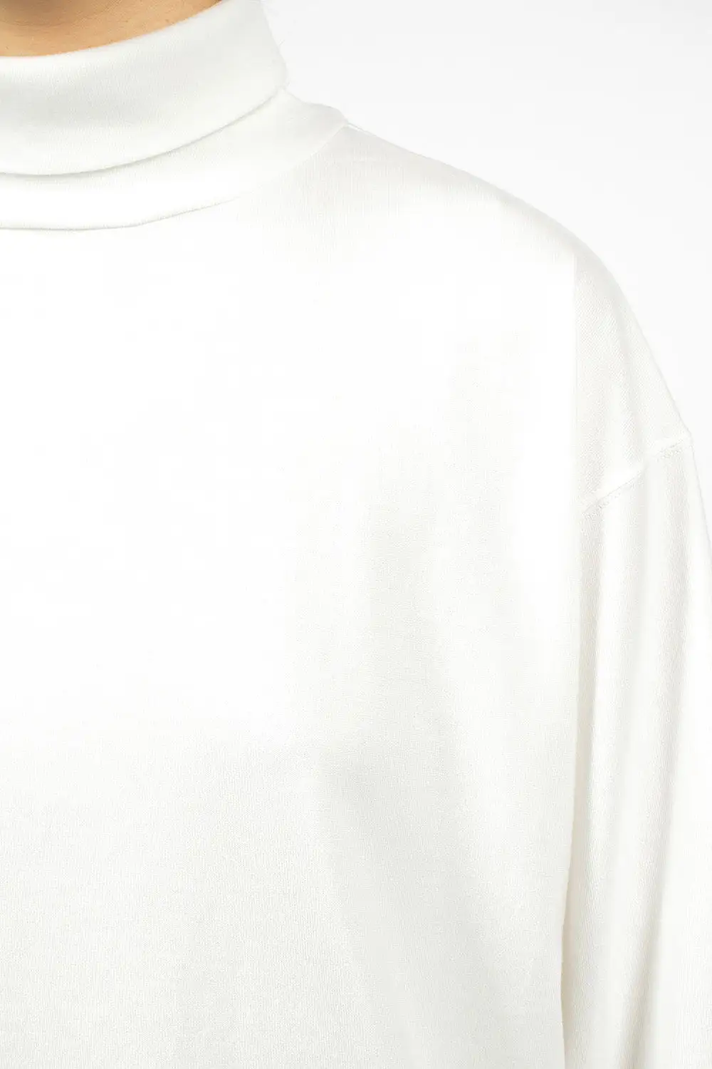 Big Pullover Turtleneck White