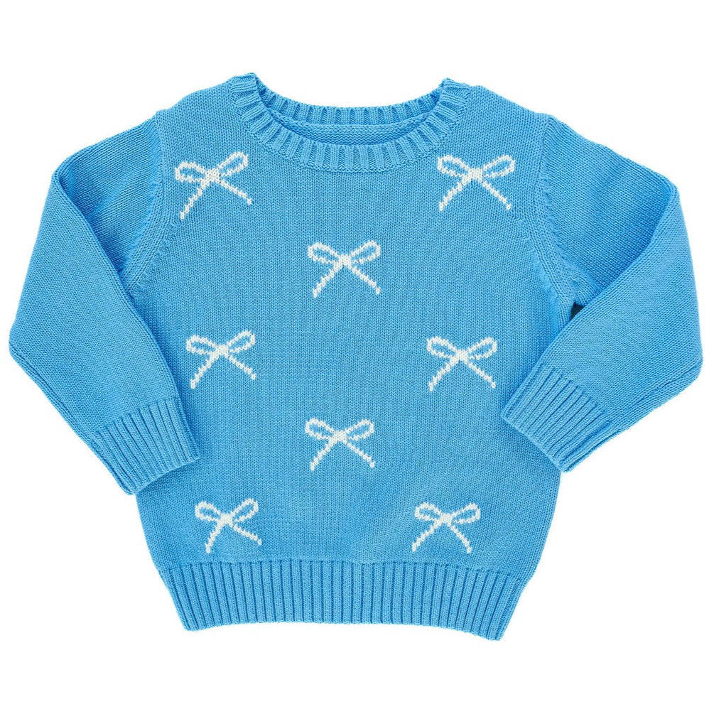 Blue Bows Sweater