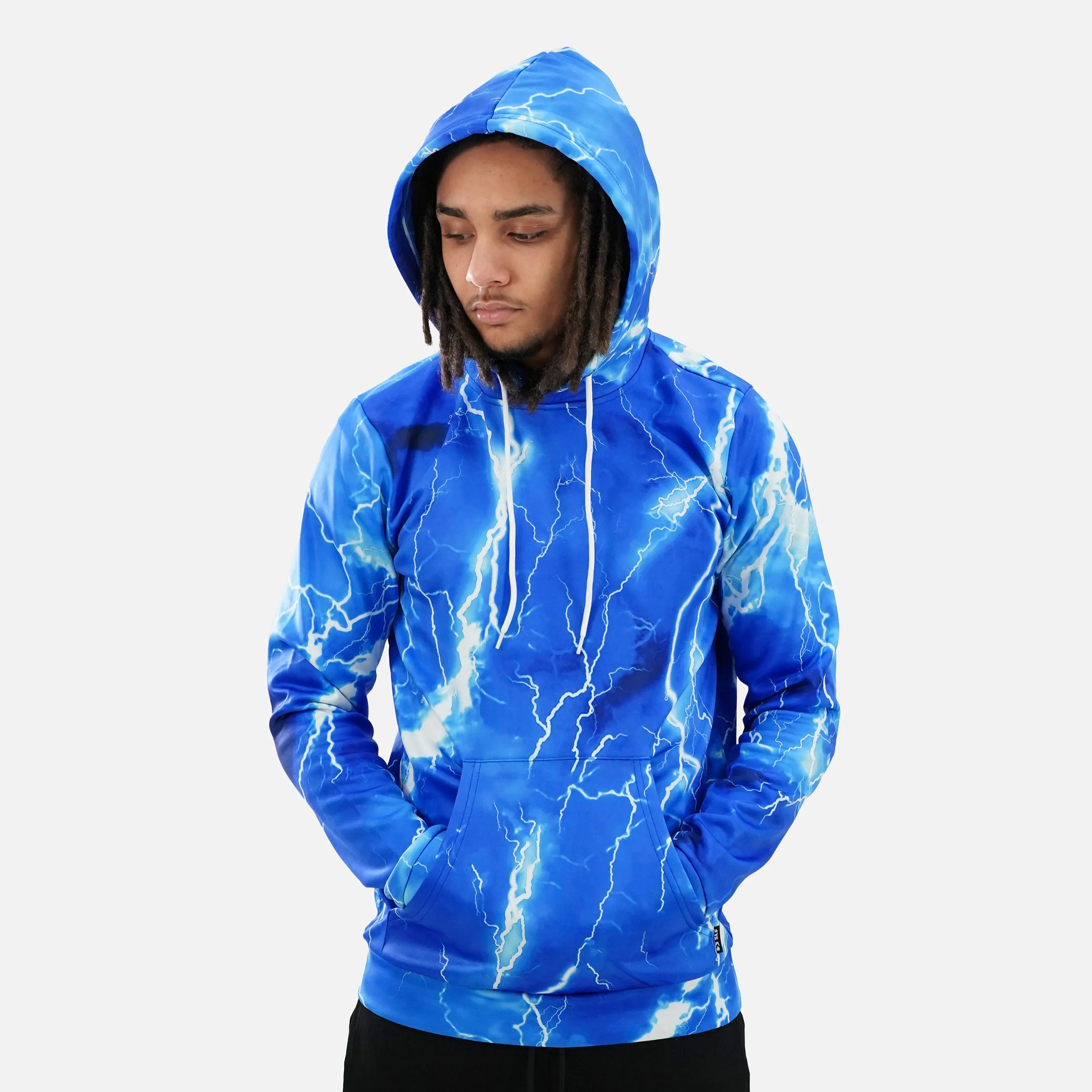 Blue Lightning Hoodie