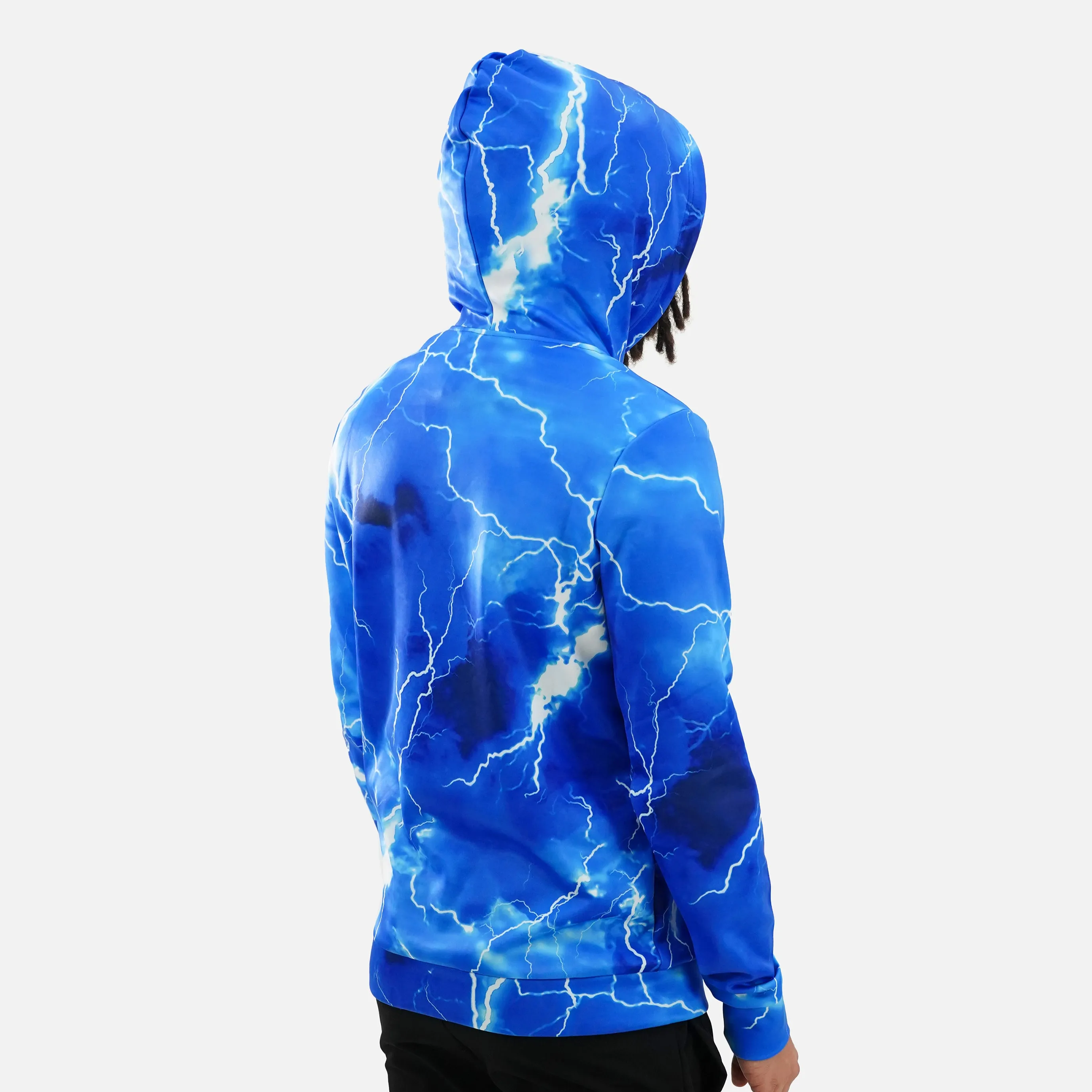 Blue Lightning Hoodie