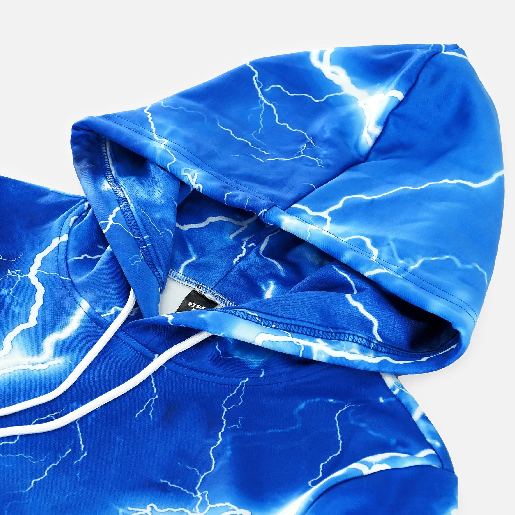 Blue Lightning Hoodie