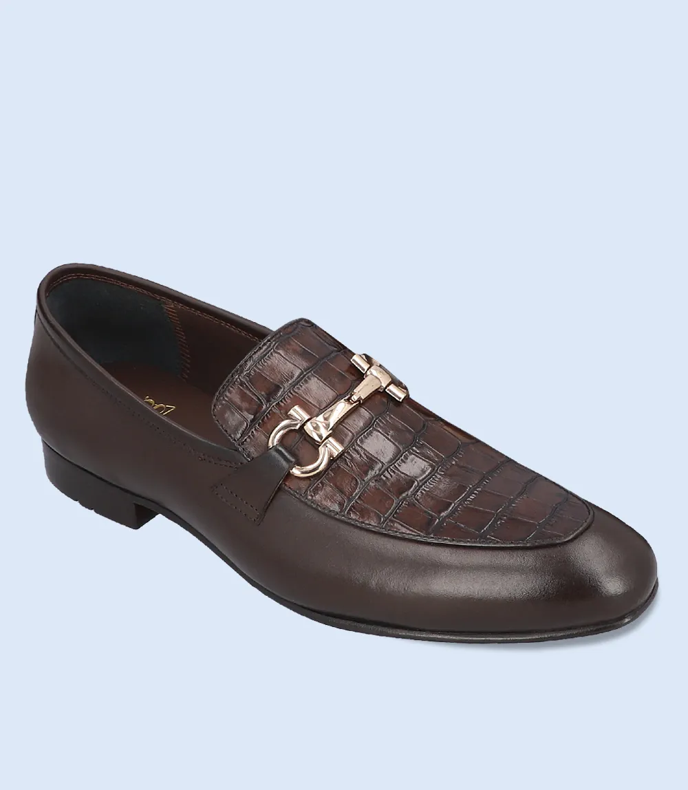 BM5184-Burgandy-Men Formal Slip-on's