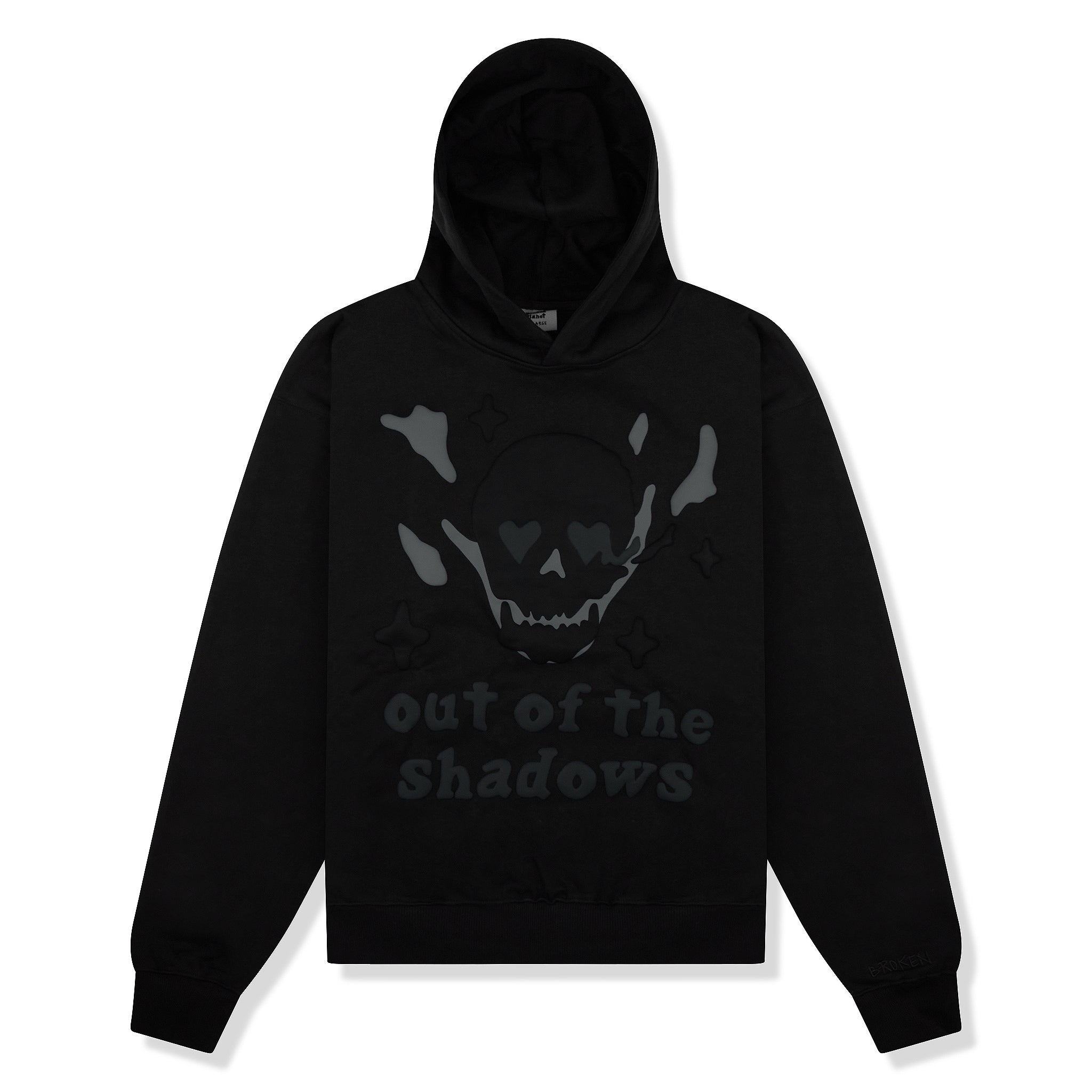 Broken Planet Out of the Shadows Soot Black Hoodie