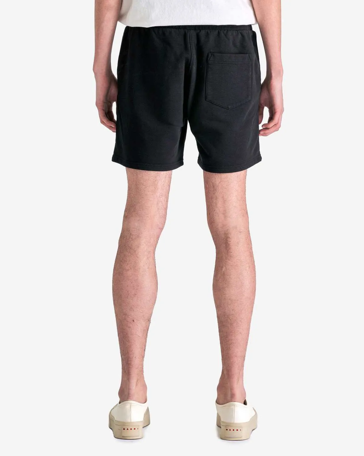 Casa Way Embroidered Sweatshort - Black