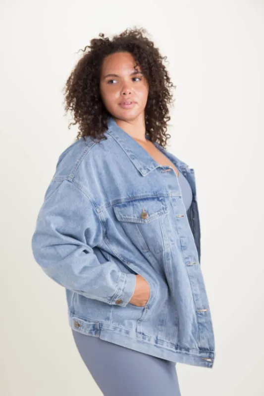 Cleo Denim Jacket - Plus