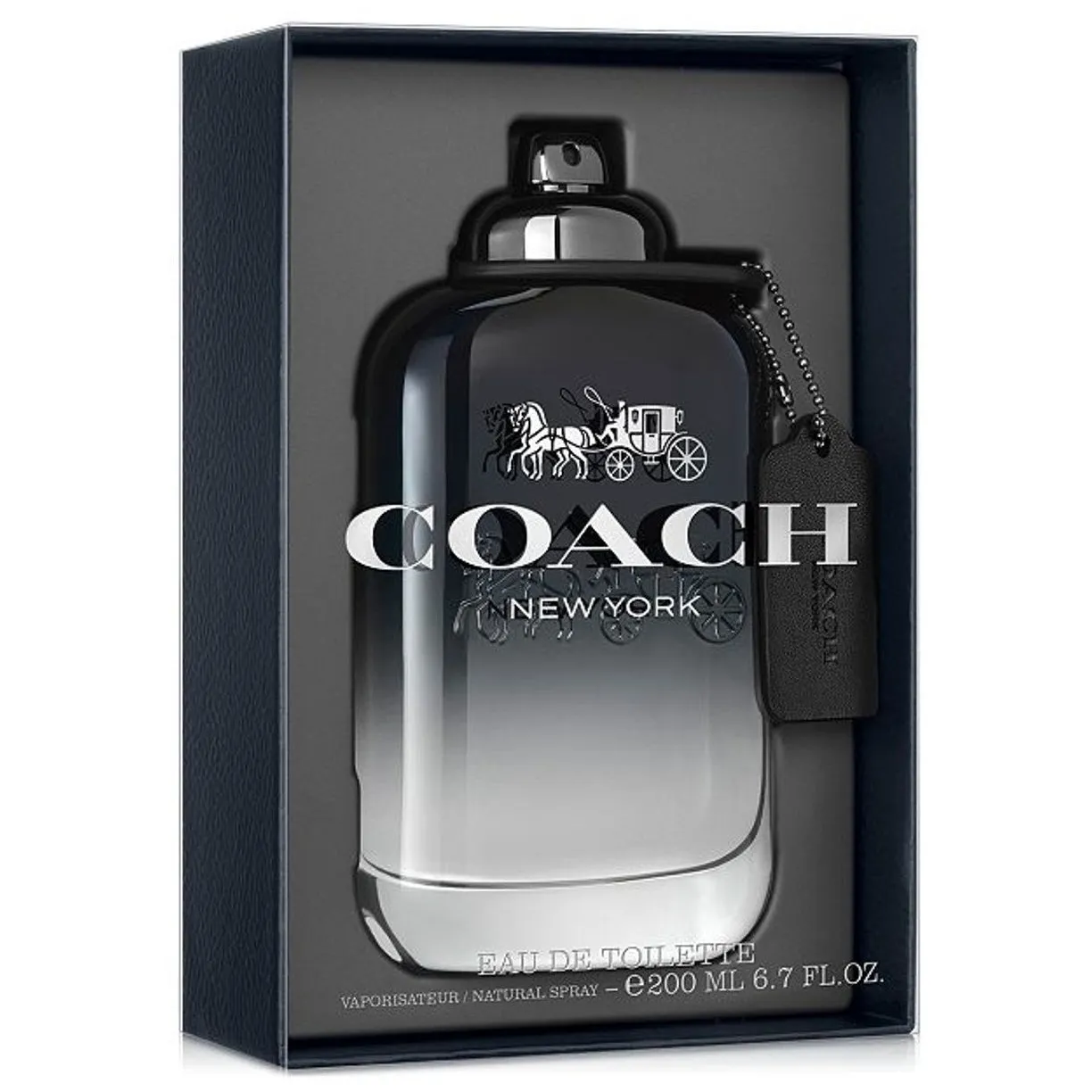 Coach New York EDT 6.7 oz 200 ml Men Huge Size!