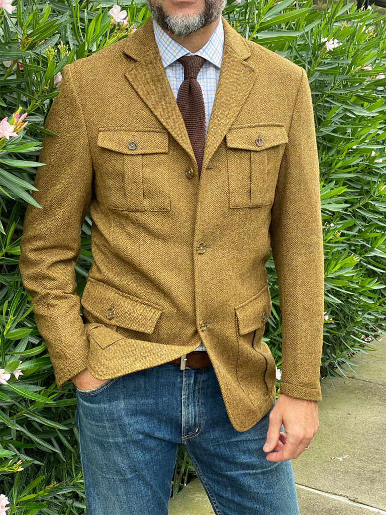 CRITTENDEN Tweed Hacking Jacket