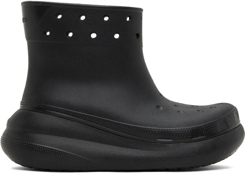 Crocs Black Crush Boots