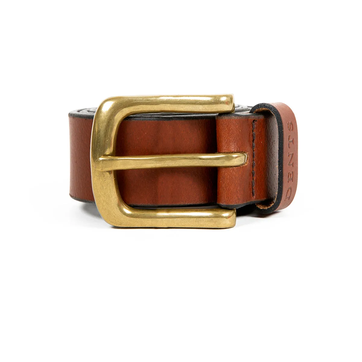 DENTS Smooth Leather Jeans Belt