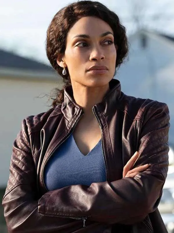 Dopesick Rosario Dawson Leather Jacket - New American Jackets