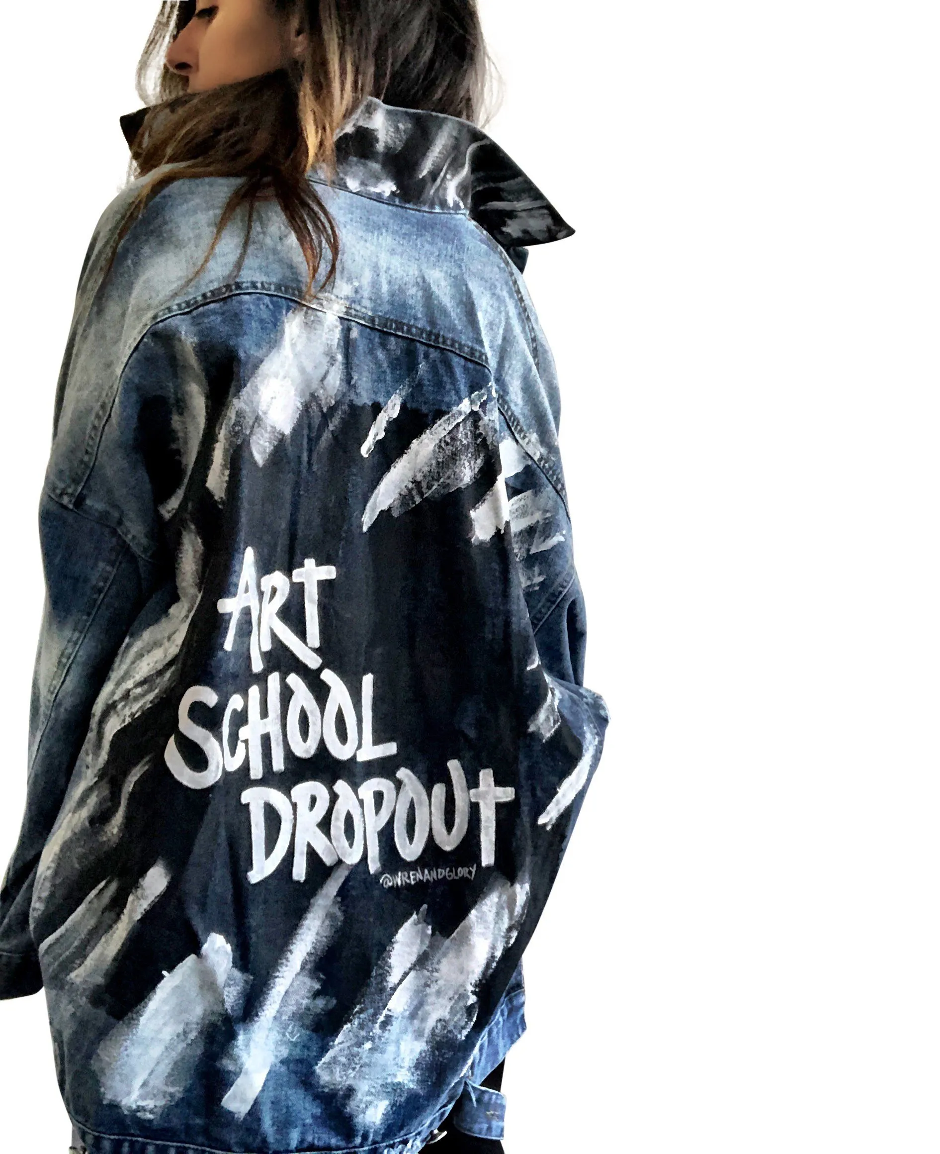 'DROPOUT' DENIM JACKET