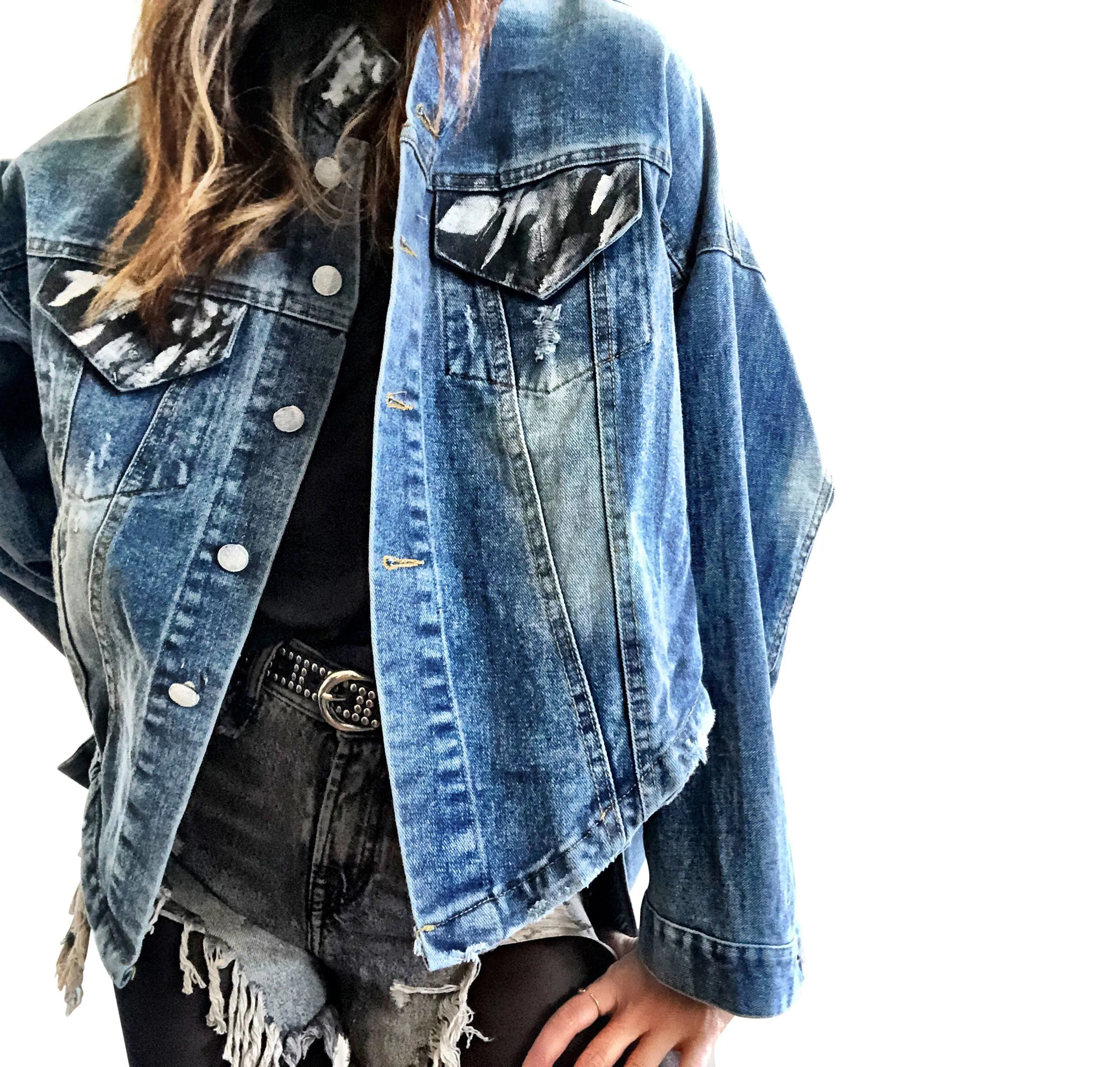 'DROPOUT' DENIM JACKET