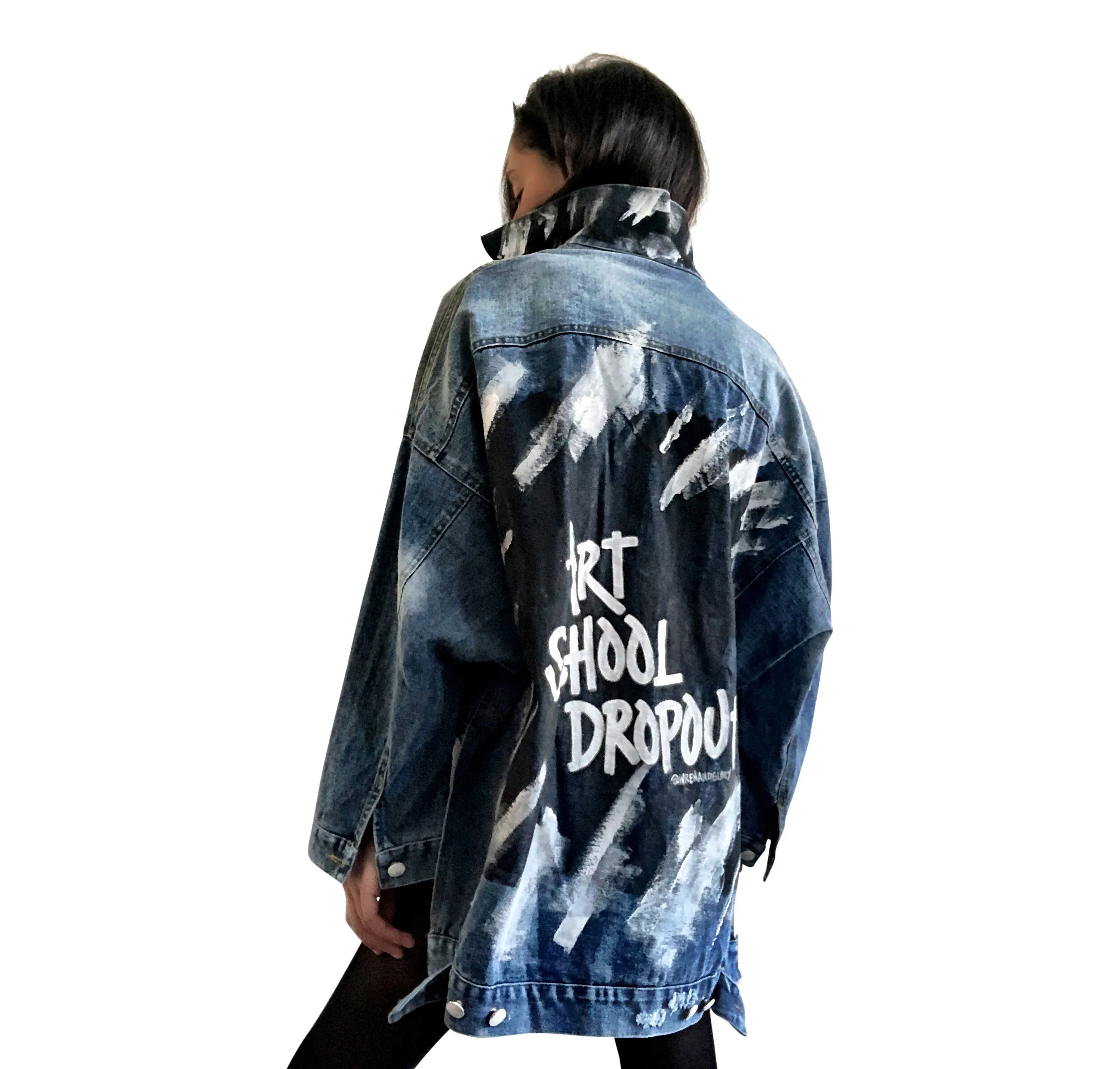 'DROPOUT' DENIM JACKET