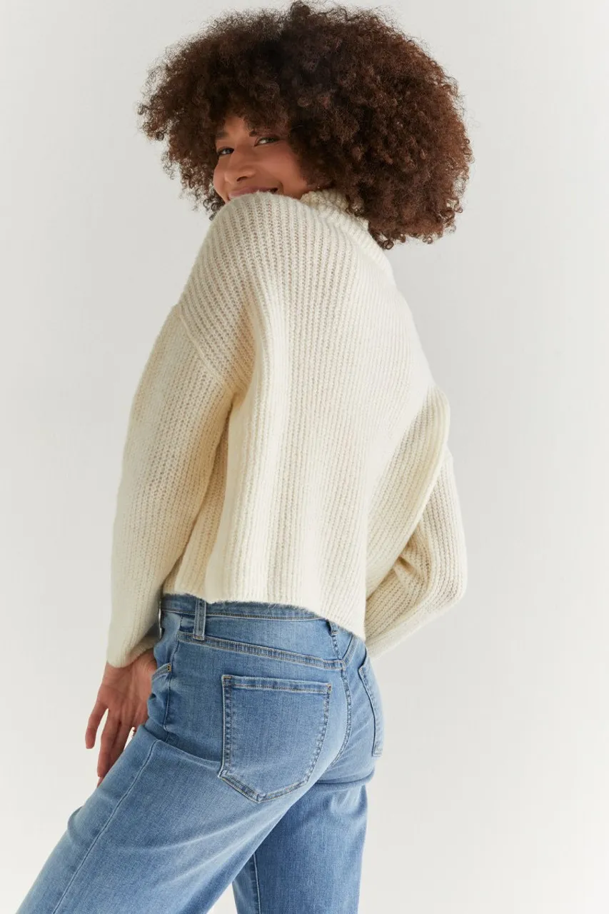 Elizabeth Basic Turtleneck Pullover