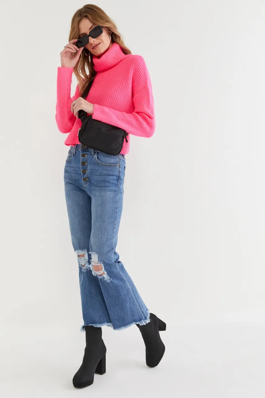 Elizabeth Basic Turtleneck Pullover