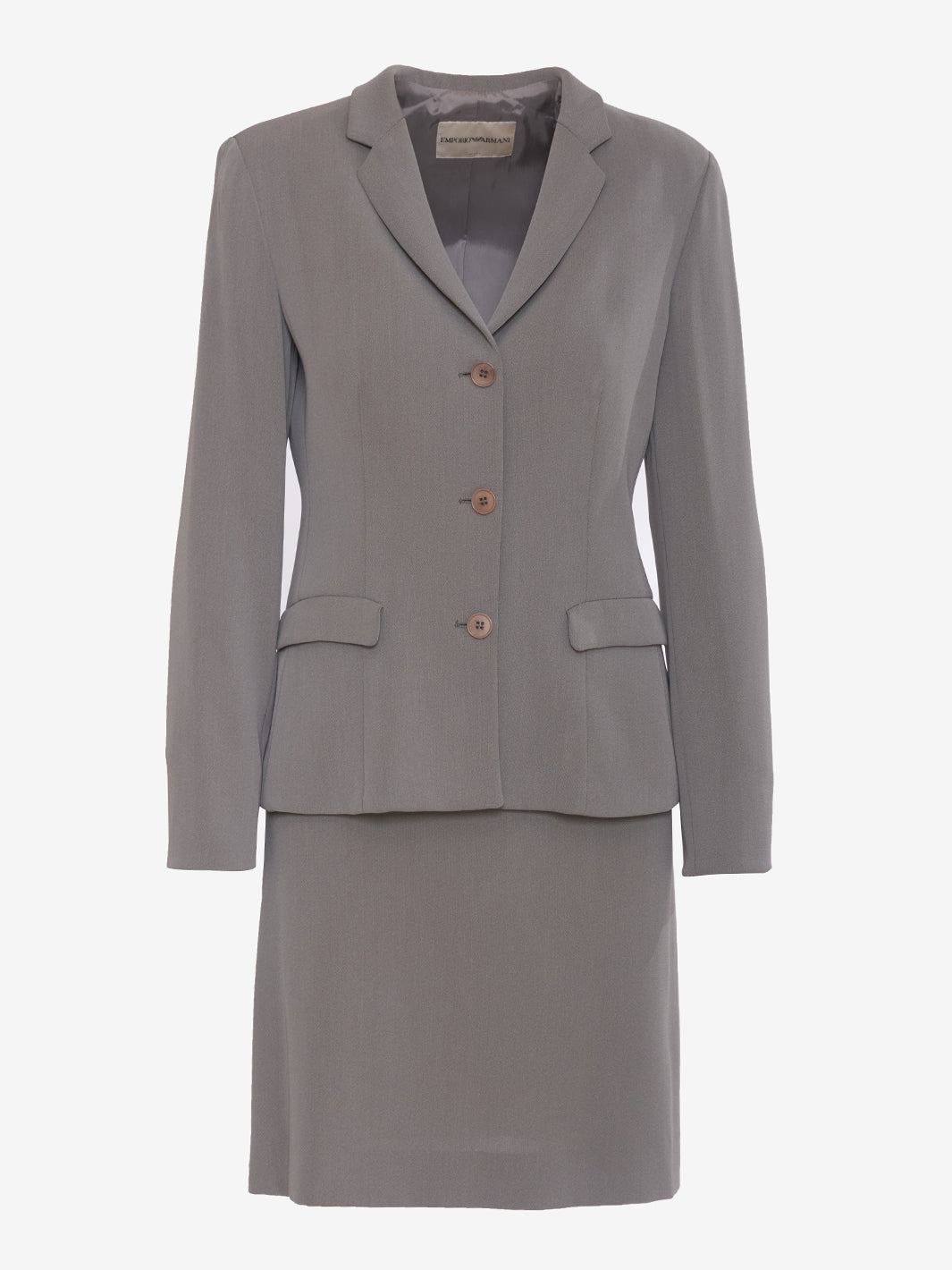 Emporio Armani Gray Tailleur