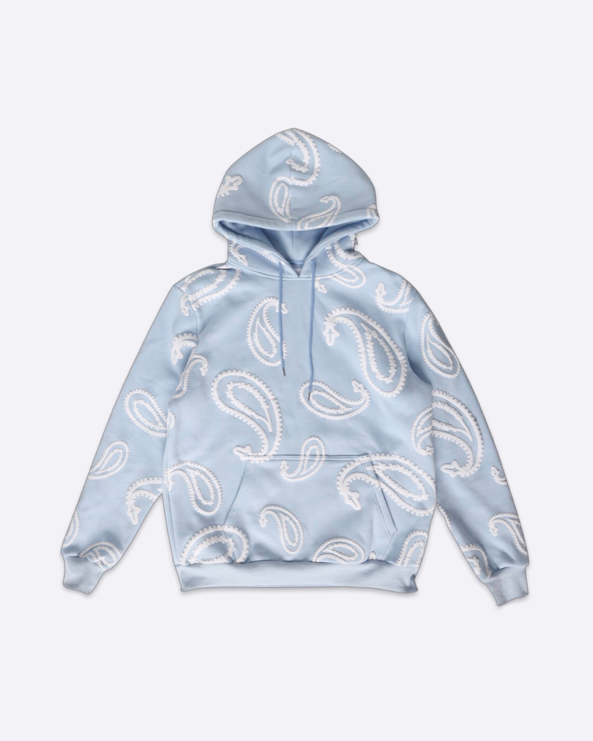 EPTM PUFFY HOODIE-LIGHT BLUE