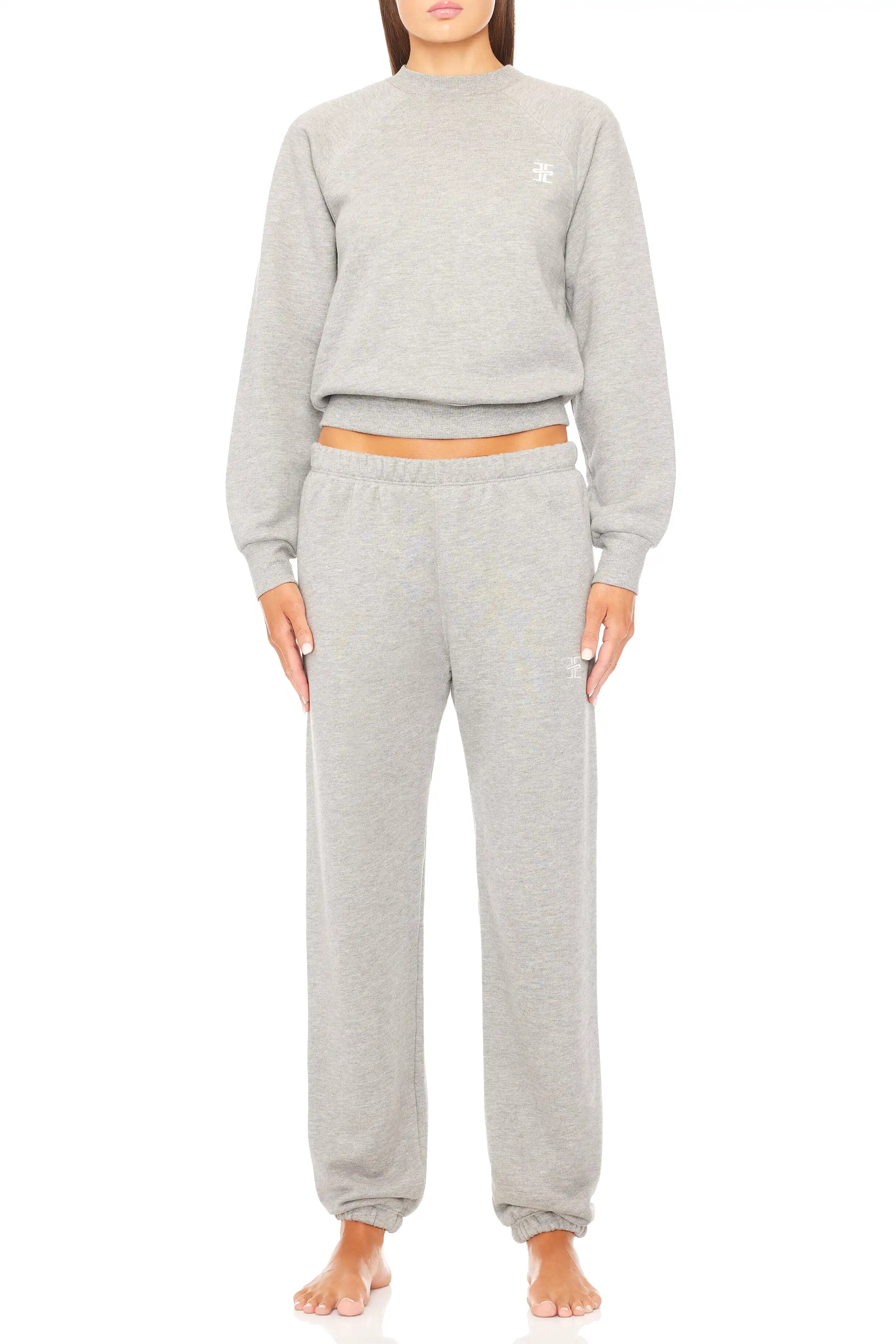 Eterne - Classic Sweatpants - Heather Grey