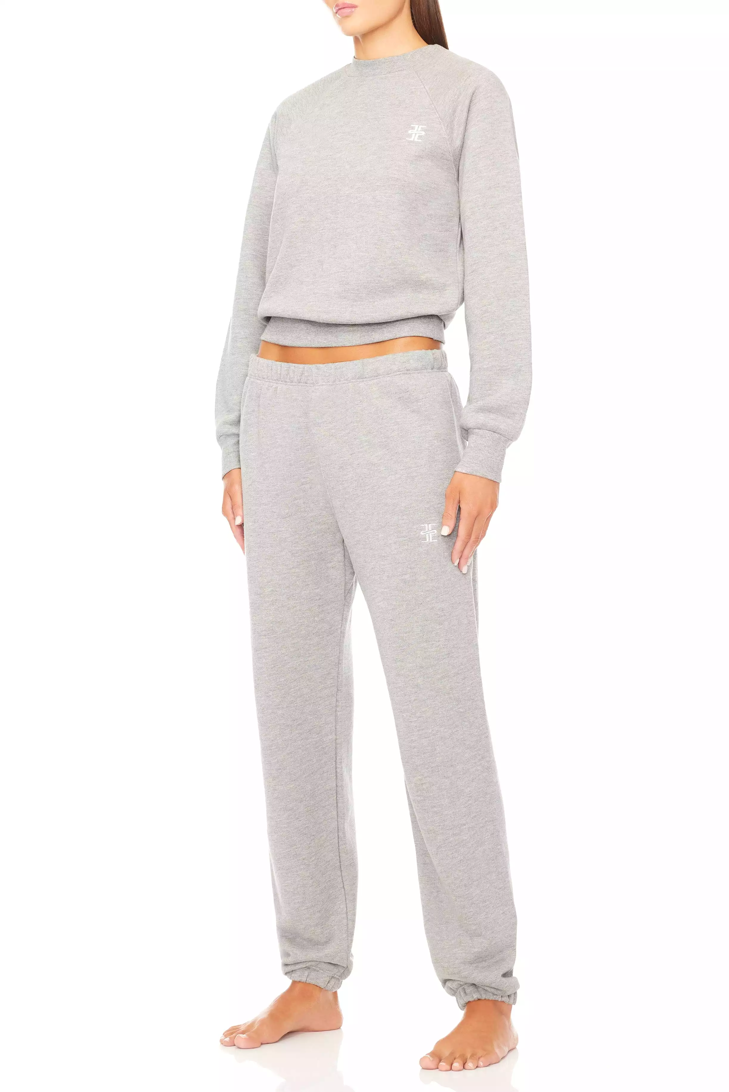 Eterne - Classic Sweatpants - Heather Grey