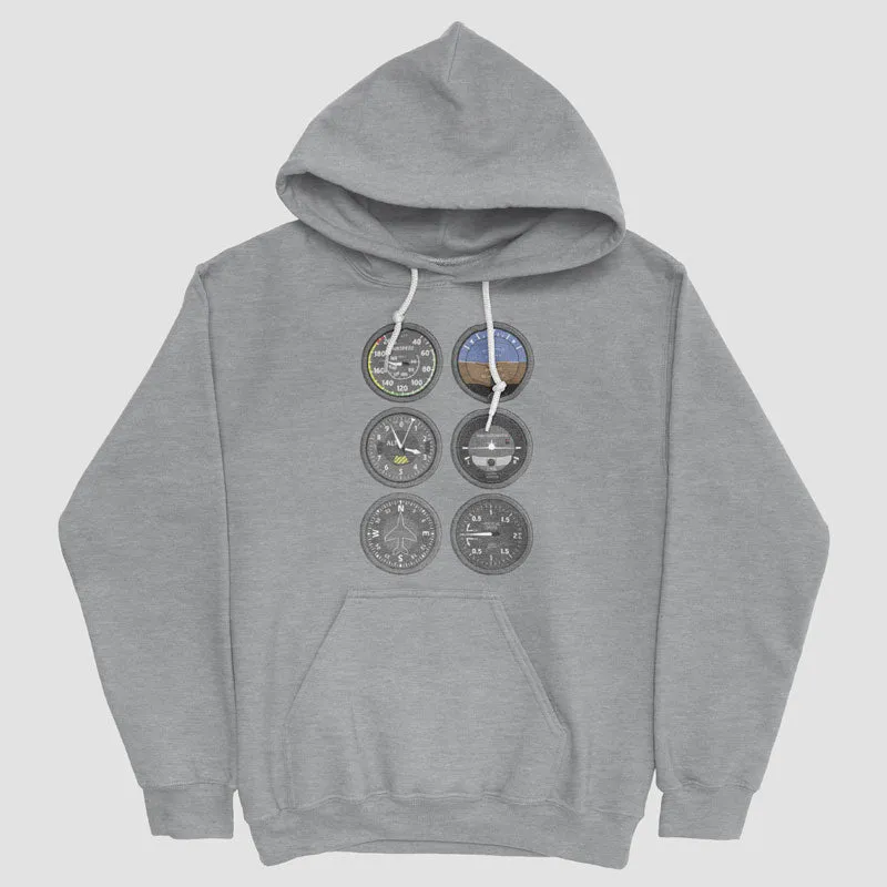 Flight Instruments - Pullover Hoody