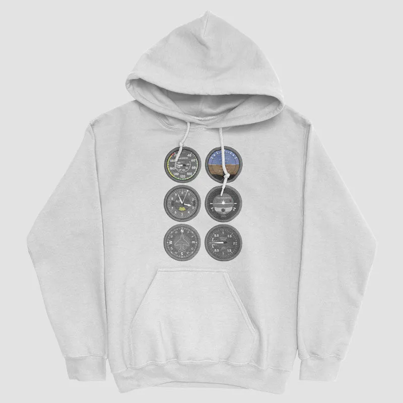 Flight Instruments - Pullover Hoody