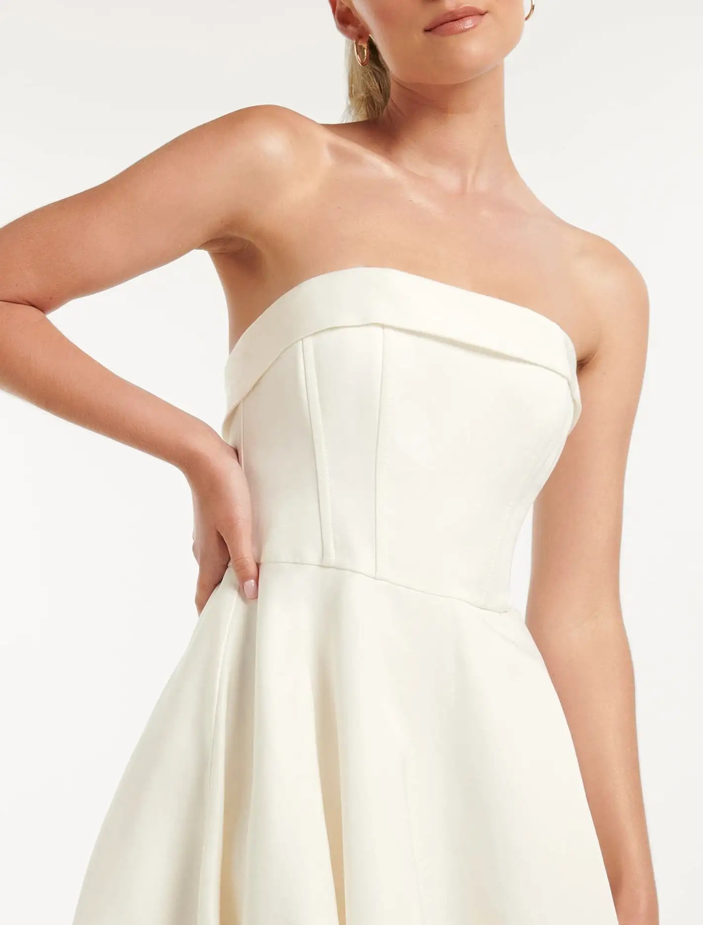 Florence Strapless Corset Mini Dress