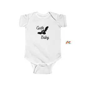 Goth Baby Infant Fine Jersey Bodysuit