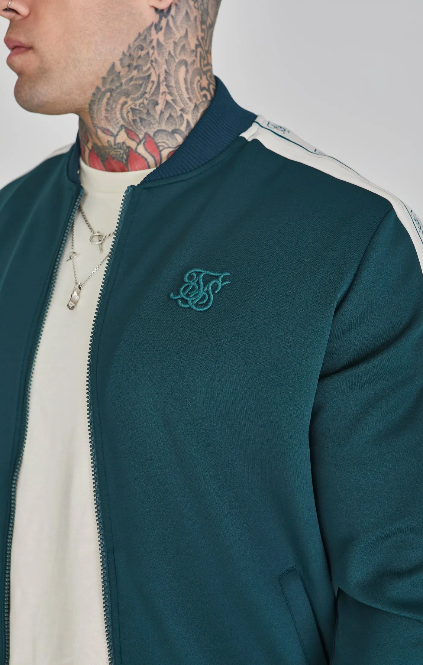 Green Bomber Jacket