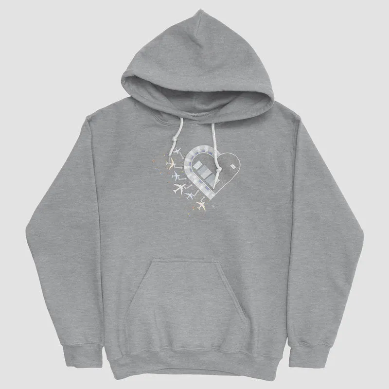 Heart Overhead - Pullover Hoody