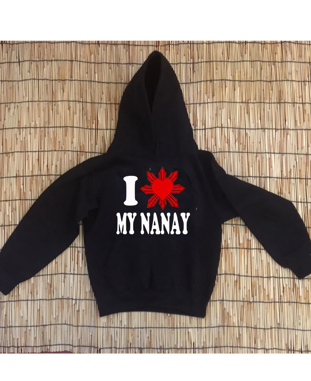 I Love Nanay Hoody Kids