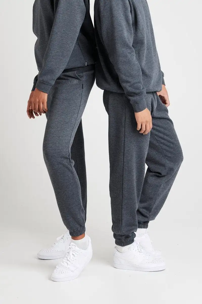 INSPORT UNISEX ALASKA CHARCOAL ELASTIC LEG TRACKPANTS