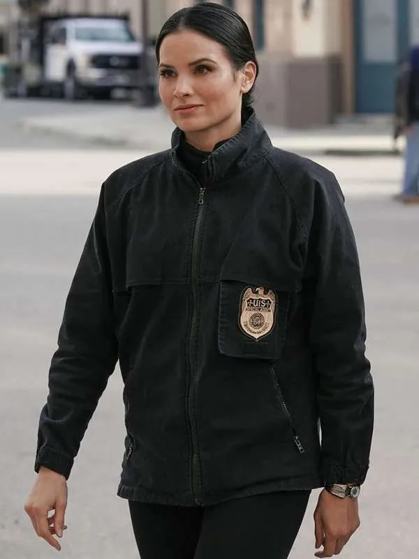 Jessica Knight NCIS Black Jacket - New American Jackets