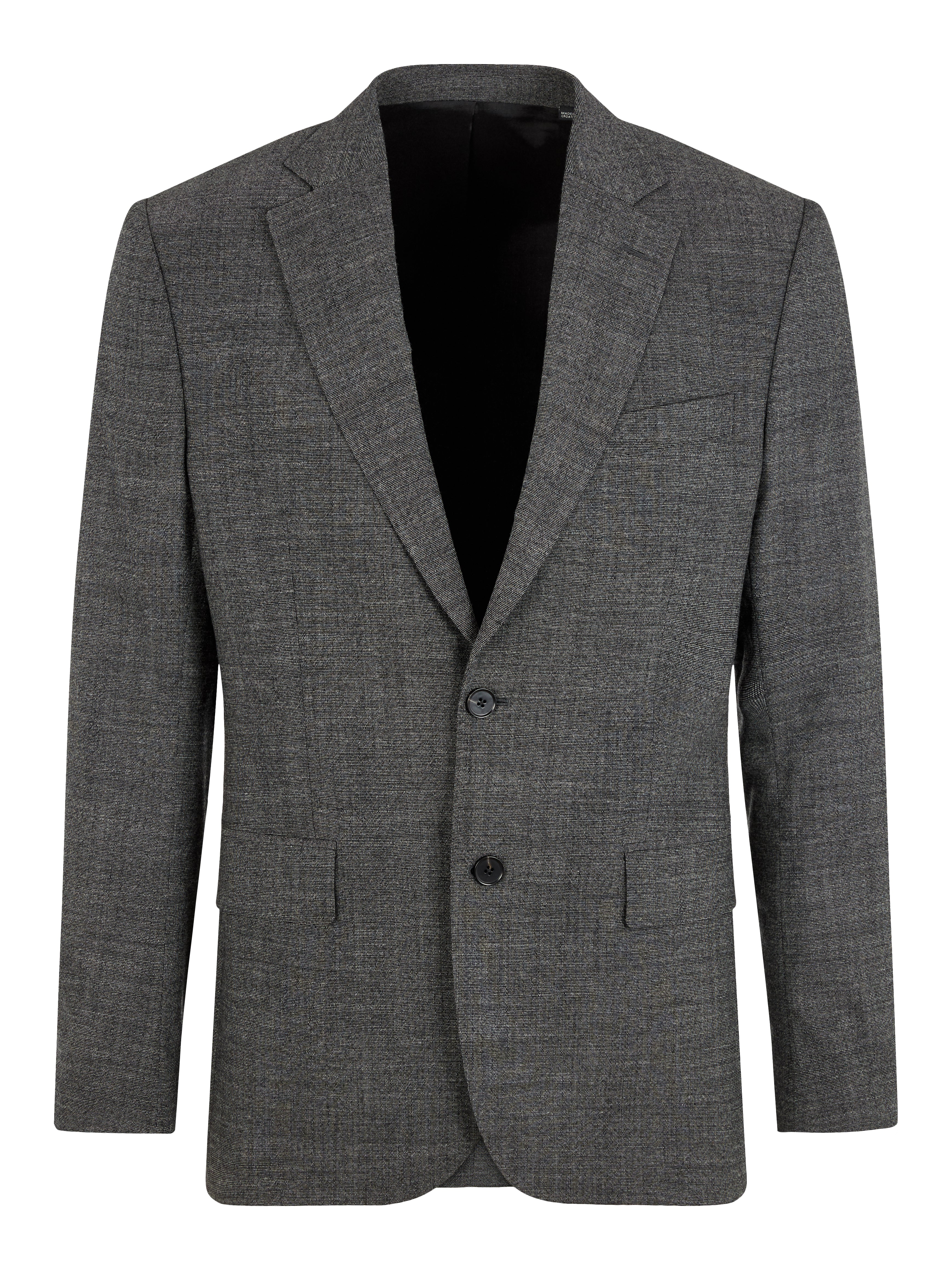 J.Lindeberg Mens Donnie Texture 2-Tone Blazer - BLACK