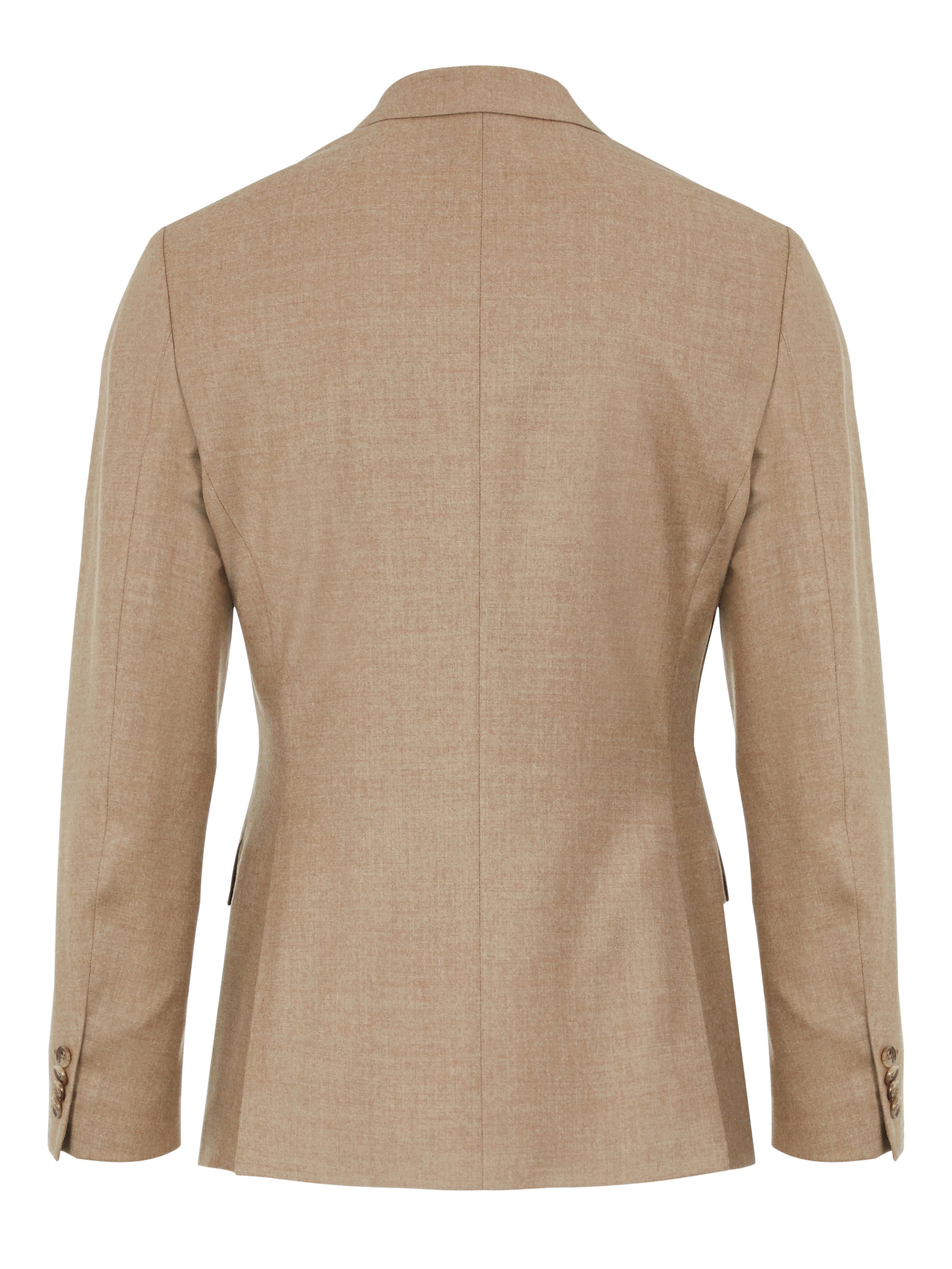 J.Lindeberg Mens Hopper Soft Flannel Blazer - SAND BEIGE