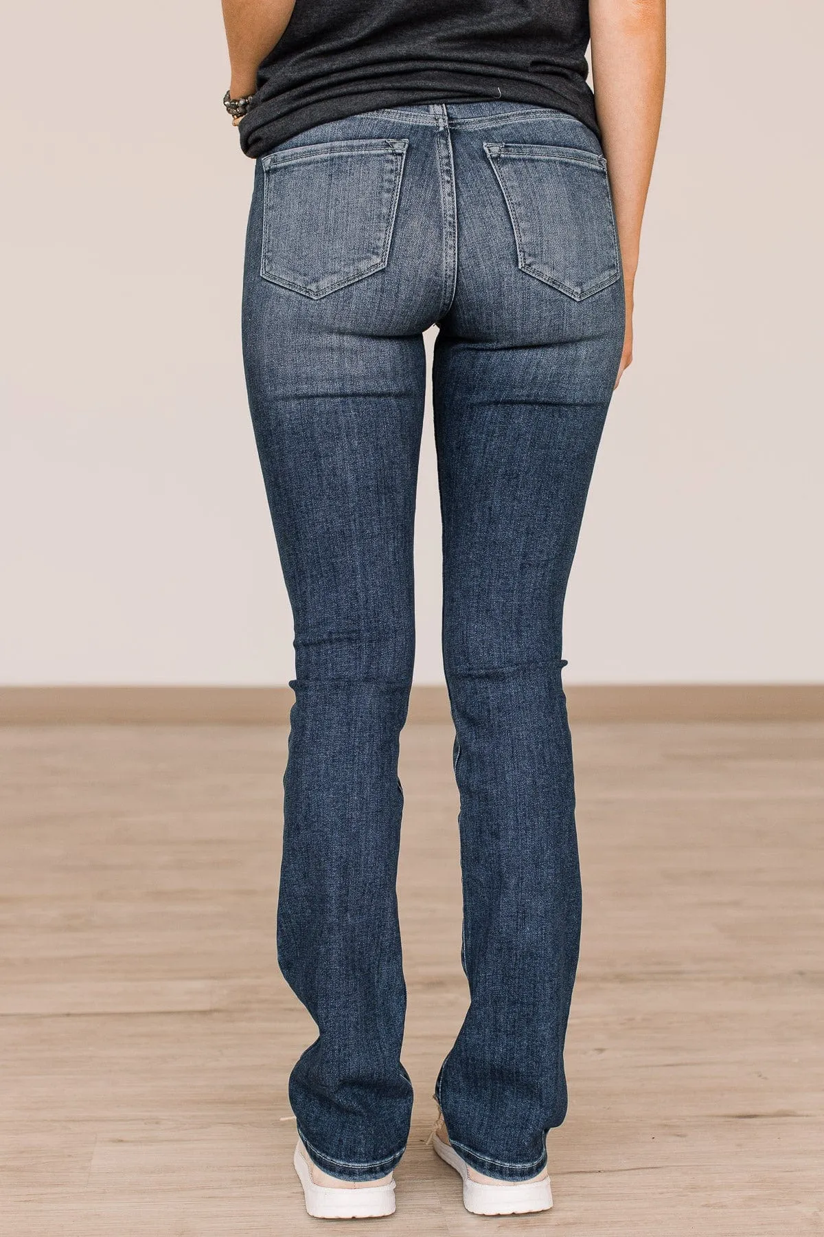 KanCan Skinny Bootcut Jeans- Lauren Wash