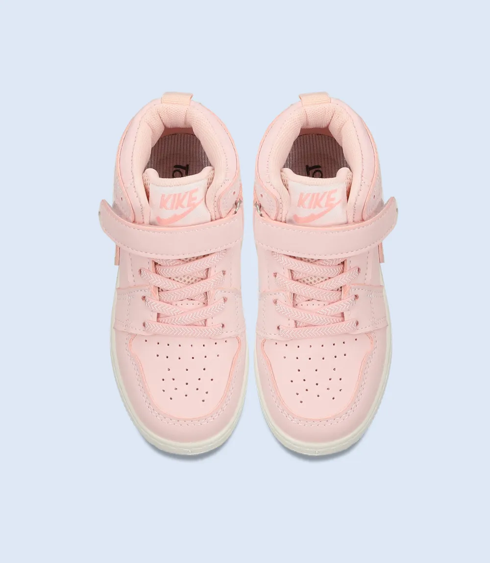 KG0072-PINK-Girls Casual Sneakers