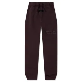 Kid's Essential Sweatpant - Plum