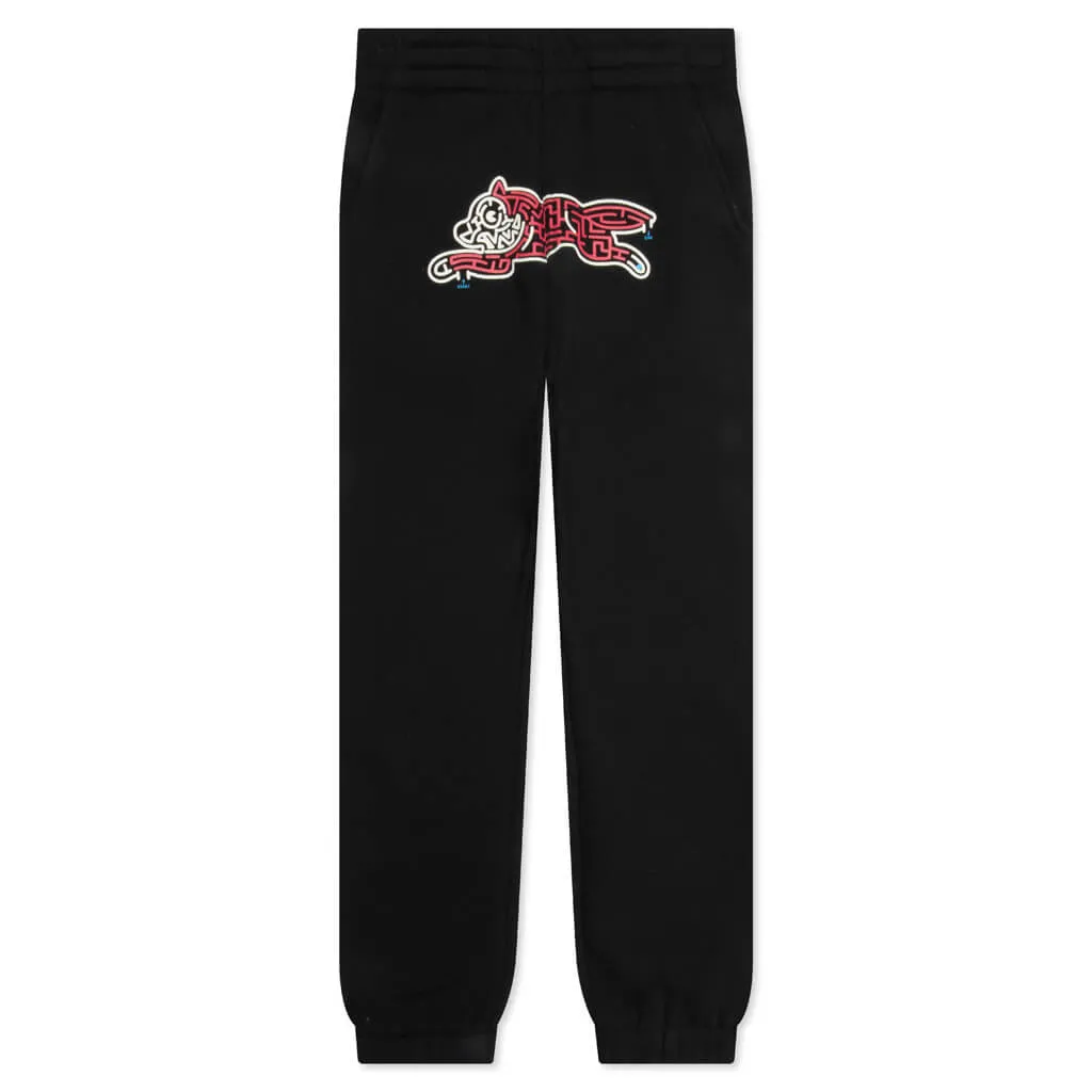 Kid's Labyrinth Sweatpant - Black